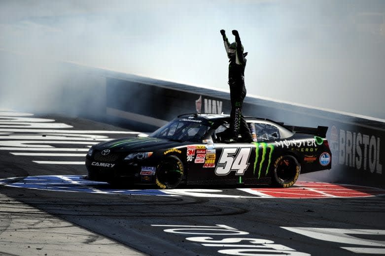 129. NASCAR Xfinity Series at Bristol Motor Speedway Date: March 15, 2014Win in Xfinity Series: 65