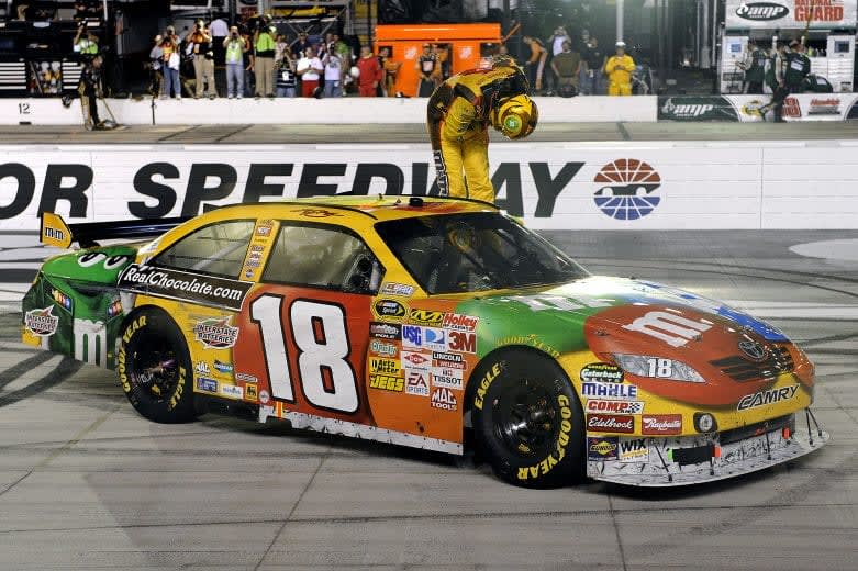 55. NASCAR Cup Series at Bristol Motor Speedway Date: Aug. 22, 2009Win in NASCAR Cup Series: 16