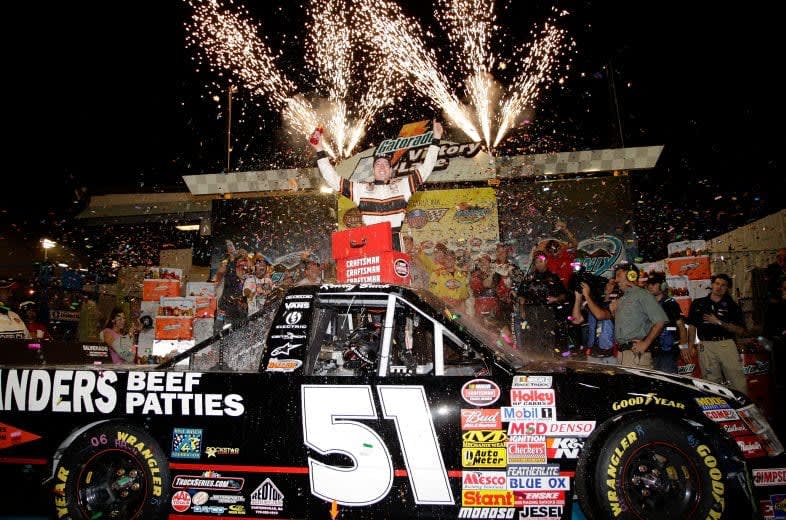 20. NASCAR Craftsman Truck Series at Phoenix Raceway Date: Nov. 9, 2007Win in Craftsman Truck Series: 6