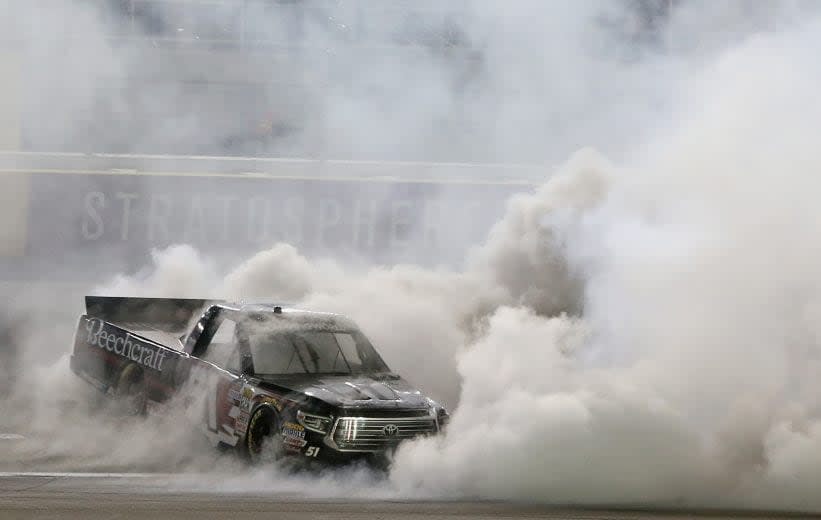 184. NASCAR Craftsman Truck Series at Las Vegas Motor Speedway Date: March 2, 2018Win in Craftsman Truck Series: 50