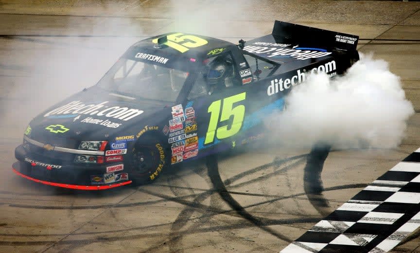 8. NASCAR Craftsman Truck Series at Dover Motor Speedway Date: June 4, 2005Win in Craftsman Truck Series: 2