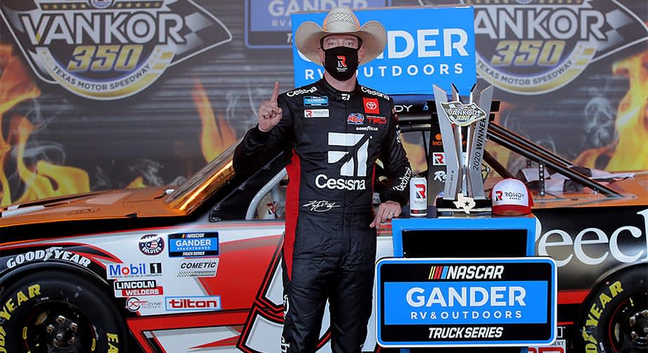 212. NASCAR Craftsman Truck Series at Texas Motor Speedway Date: July 18, 2020Win in Craftsman Truck Series: 59