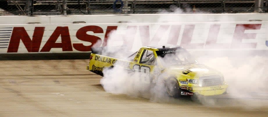 64. NASCAR Craftsman Truck Series at Nashville Superspeedway Date: April 2, 2010Win in Craftsman Truck Series: 17
