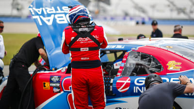 June 29, 2024: NASCAR races at the Nashville SuperSpeedway in Lebanon, Tennessee. (HHP/Chris Owens)