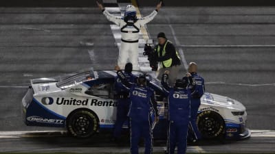 February 19 , 2022:  at the Daytona International Speedway in Daytona Beach , FL.  ,  .  .   .  (HHP/Andrew Coppley)