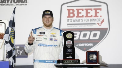 February 19 , 2022:  at the Daytona International Speedway in Daytona Beach , FL.  ,  .  .   .  (HHP/Andrew Coppley)