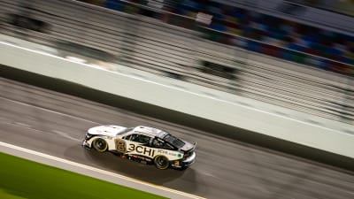 The No. 8 3CHI Chevrolet during qualifying (RCR)