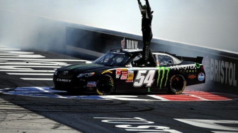 129. NASCAR Xfinity Series at Bristol Motor Speedway Date: March 15, 2014Win in Xfinity Series: 65