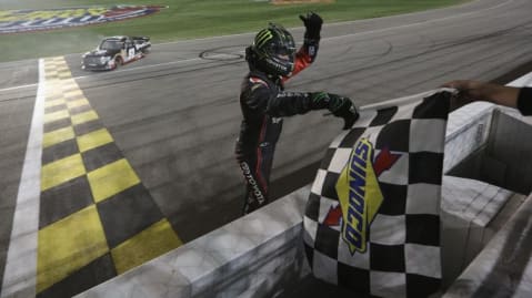 131. NASCAR Craftsman Truck Series at Kansas Speedway Date: May 9, 2014Win in Craftsman Truck Series: 37