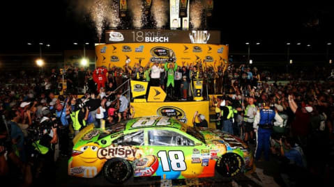 154. NASCAR Cup Series at Homestead-Miami Speedway Date: Nov. 22, 2015Win in NASCAR Cup Series: 34