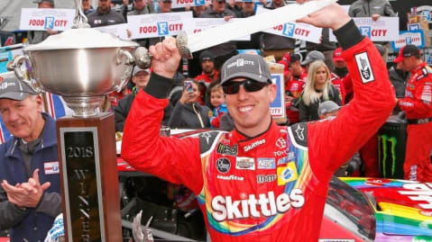 186. NASCAR Cup Series at Bristol Motor Speedway Date: April 16, 2018Win in NASCAR Cup Series: 45