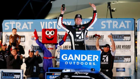 196. NASCAR Craftsman Truck Series at Las Vegas Motor Speedway Date: March 1, 2019Win in Craftsman Truck Series: 53
