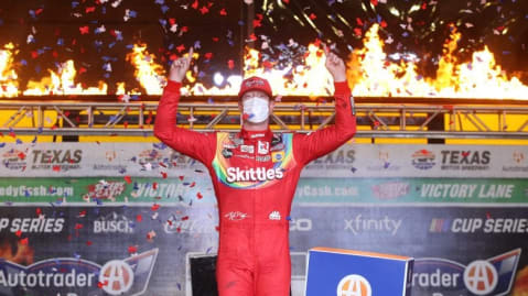 213. NASCAR Cup Series at Texas Motor Speedway Date: Oct. 25, 2020Win in NASCAR Cup Series: 57
