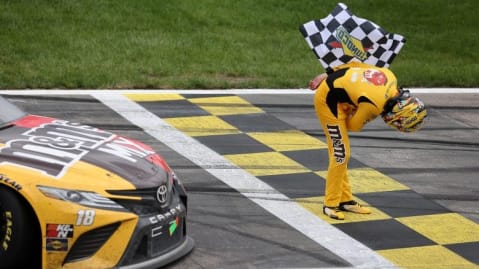 216. NASCAR Cup Series at Kansas Speedway Date: May 2, 2021Win in NASCAR Cup Series: 58