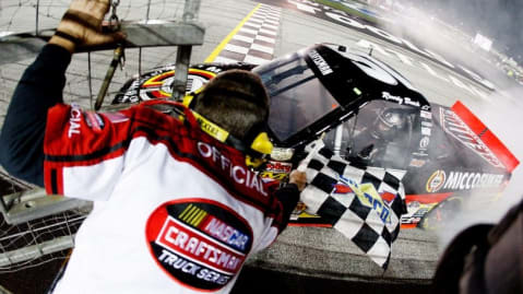 23. NASCAR Craftsman Truck Series at EchoPark Speedway near Atlanta Date: March 7, 2008Win in Craftsman Truck Series: 8