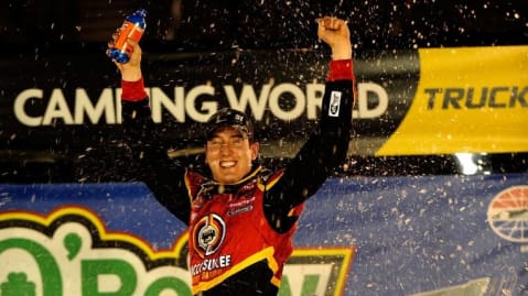 54. NASCAR Craftsman Truck Series at Bristol Motor Speedway Date: Aug. 19, 2009Win in Craftsman Truck Series: 12