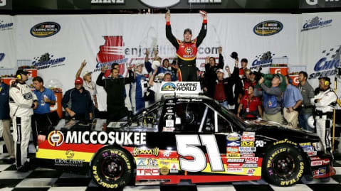 56. NASCAR Craftsman Truck Series at Chicagoland Speedway Date: Aug. 28, 2009Win in Craftsman Truck Series: 13