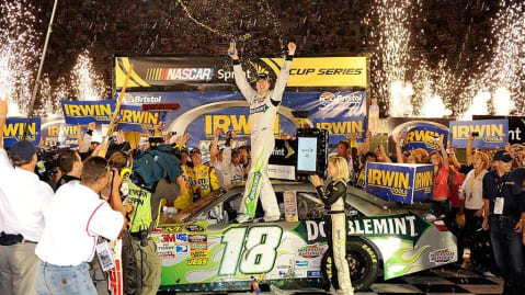 78. NASCAR Cup Series at Bristol Motor Speedway Date: Aug. 21, 2010Win in NASCAR Cup Series: 19