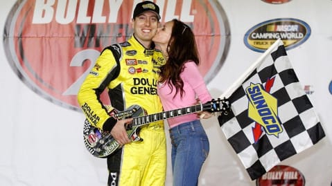 93. NASCAR Craftsman Truck Series at Nashville Superspeedway Date: April 22, 2011Win in Craftsman Truck Series: 26