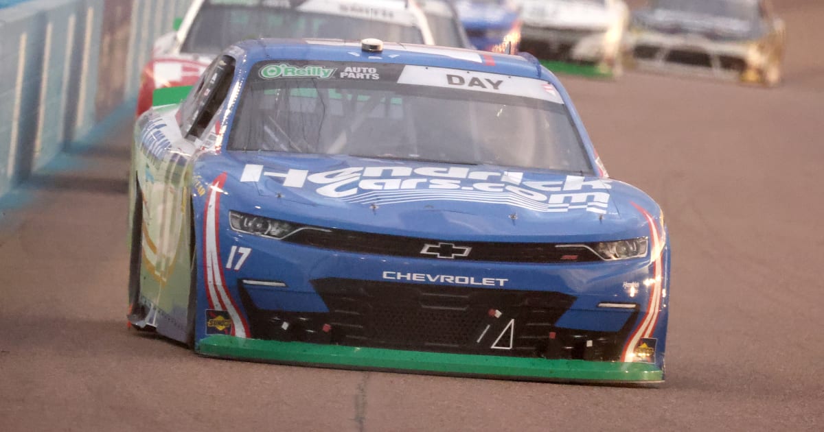 NASCAR O'Reilly Series results: Corey Day finishes fourth, keeps championship hopes afloat