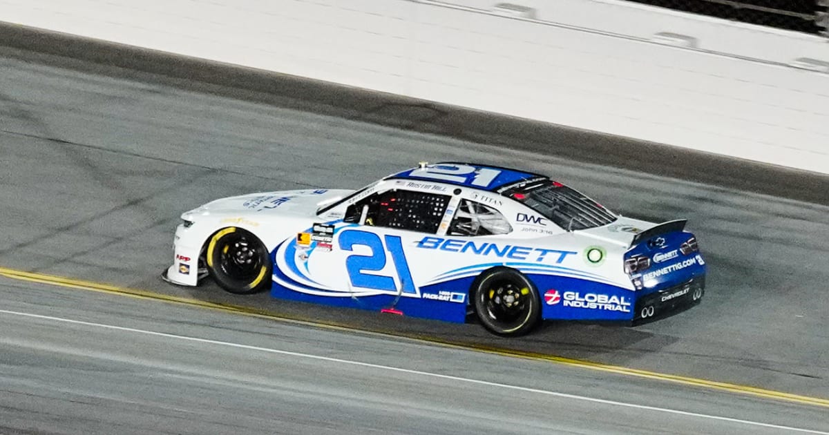 Superspeedway ace! Austin Hill wins O'Reilly Auto Parts Series season opener at Daytona