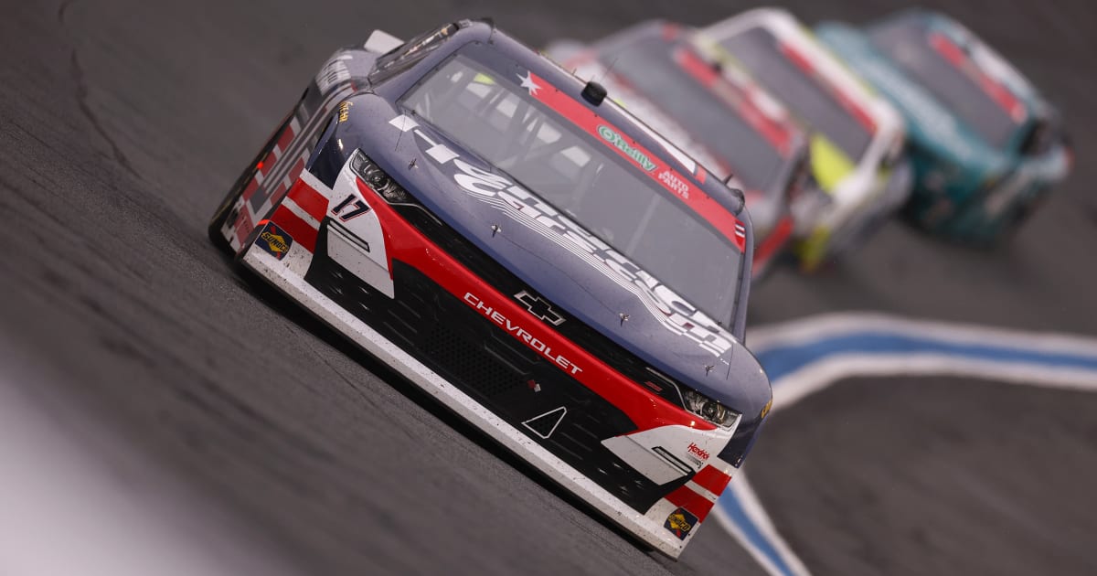 Corey Day finishes fifth as NASCAR O'Reilly Series race at Charlotte is ...