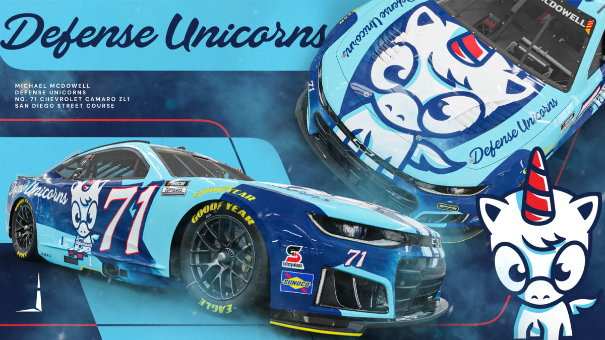 OVERDOSE(オーバードーズ)マスタング Defense Unicorns Partners with McDowell, Spire Motorsports for the