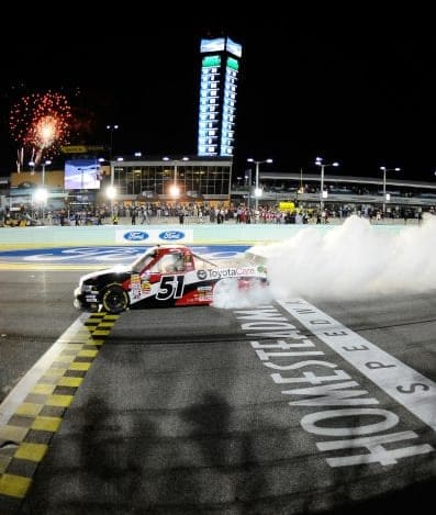 126. NASCAR Craftsman Truck Series at Homestead-Miami Speedway Date: Nov. 15, 2013Win in Craftsman Truck Series: 35