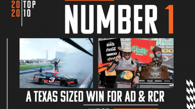 No. 1: Austin Dillon's big win in Texas tops our list. He parked the No. 3 Bass Pro Shops/Tracker Off Road Chevy in Victory Lane while holding off teammate Tyler Reddick in the final laps.