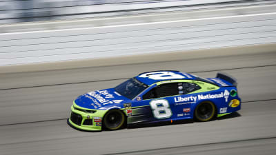 Daniel Hemric qualified his No. 8 Liberty National Camaro ZL1 third for Sunday&apos;s race at Chicagoland Speedway.