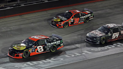 Daniel Hemric battled back to a 12th-place finish Saturday night at Bristol to be the highest-finishing Bass Pro Shops-partnered car.