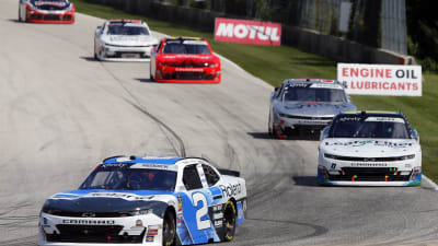 Tyler Reddick earned points in Stage 1 and ended Saturday's race at Road America with a third-place finish, his 18th top-five finish of 2019.