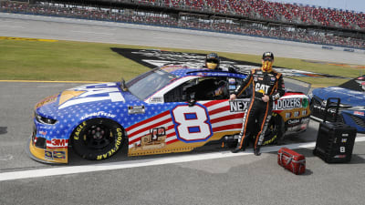 October 4, 2020:   #8: Tyler Reddick, Richard Childress Racing, Chevrolet Camaro Cat Next Gen Dozers                                                                                                                              

during the YellaWood 500 at the Talladega Super Speedway in Talladega, AL.  .  (HHP/Andrew Coppley)