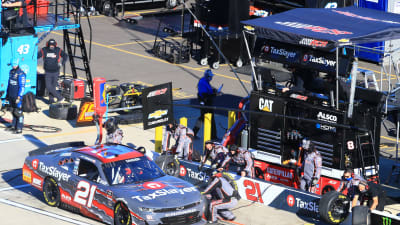 October 31, 2020:  During the Draft Top 250 Xfinity Series race at Martinsville Speedway in Martinsville, VA  (HHP/Jim Fluharty)
