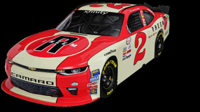 Austin Dillon's No. 2 Rheem Chevrolet in the NASCAR XFINITY Series will sport a throwback-inspired paint scheme with a vintage Rheem logo on the hood.