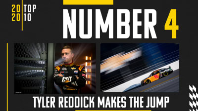 No. 4: Tyler Reddick was impressive throughout his rookie year in the NASCAR Cup Series. We're looking forward to his sophomore season in the No. 8 Chevy. 1 STAGE WIN. 3 TOP-FIVES. 9 TOP-10s.