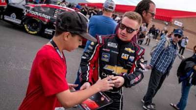 Tyler Reddick finished opening practice at the top of the board, showing promise for the weekend in Chicagoland.