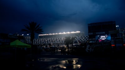 Inclement weather during Independence Day weekend delayed the highly-anticipated Coke Zero Sugar 400.