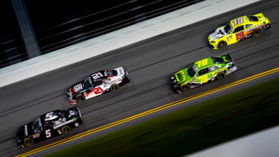 Joe Graf Jr. had a solid run for his Superspeedway debut with RCR before getting caught in the aftermath of an untimely 13-car wreck.