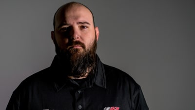 Chase Masterson. Hometown: Flower Mound, TX. Role: Front Tire Changer.