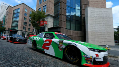 Prior to hitting the racetrack, Tyler Reddick took the No. 2 Alsco Chevrolet around the city streets of Richmond to promote the Xfinity Series Playoffs.