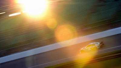 Austin Dillon's No. 3 Roland Chevrolet races through the frontstretch during Friday's final practice session at Kansas Speedway.