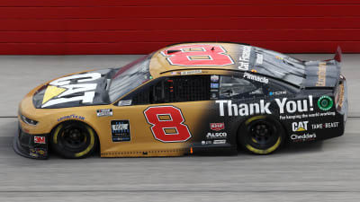 DARLINGTON, SOUTH CAROLINA - MAY 17: Tyler Reddick, driver of the #8 Caterpillar Chevrolet, drives during the NASCAR Cup Series The Real Heroes 400 at Darlington Raceway on May 17, 2020 in Darlington, South Carolina. NASCAR resumes the season after the nationwide lockdown due to the ongoing coronavirus (COVID-19).  (Photo by Chris Graythen/Getty Images) | Getty Images