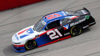DARLINGTON, SOUTH CAROLINA - MAY 21: Anthony Alfredo, driver of the #21 iRacing Chevrolet, drives during the NASCAR Xfinity Series Toyota 200 at Darlington Raceway on May 21, 2020 in Darlington, South Carolina. (Photo by Chris Graythen/Getty Images) | Getty Images