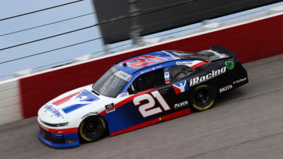 DARLINGTON, SOUTH CAROLINA - MAY 21: Anthony Alfredo, driver of the #21 iRacing Chevrolet, races during the NASCAR Xfinity Series Toyota 200 at Darlington Raceway on May 21, 2020 in Darlington, South Carolina. (Photo by Chris Graythen/Getty Images) | Getty Images
