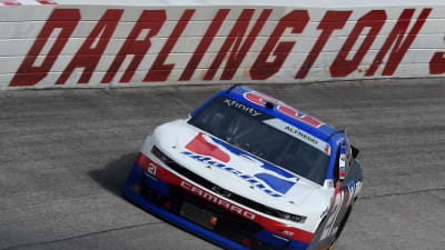 DARLINGTON, SOUTH CAROLINA - MAY 21: Anthony Alfredo, driver of the #21 iRacing Chevrolet, races during the NASCAR Xfinity Series Toyota 200 at Darlington Raceway on May 21, 2020 in Darlington, South Carolina. (Photo by Jared C. Tilton/Getty Images) | Getty Images