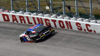 DARLINGTON, SOUTH CAROLINA - MAY 21: Anthony Alfredo, driver of the #21 iRacing Chevrolet, races during the NASCAR Xfinity Series Toyota 200 at Darlington Raceway on May 21, 2020 in Darlington, South Carolina. (Photo by Jared C. Tilton/Getty Images) | Getty Images