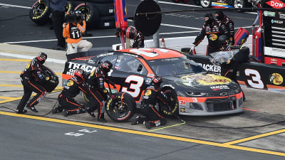 CONCORD, NORTH CAROLINA - MAY 28: Austin Dillon, driver of the #3 Bass Pro Shops/Tracker Off Road Chevrolet, pits during the NASCAR Cup Series Alsco Uniforms 500 at Charlotte Motor Speedway on May 28, 2020 in Concord, North Carolina. (Photo by Jared C. Tilton/Getty Images) | Getty Images