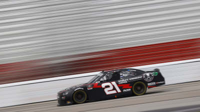 HAMPTON, GEORGIA - JUNE 06: Anthony Alfredo, driver of the #21 Death Wish Coffee Chevrolet, races during the NASCAR Xfinity Series EchoPark 250 at Atlanta Motor Speedway on June 06, 2020 in Hampton, Georgia. (Photo by Chris Graythen/Getty Images) | Getty Images