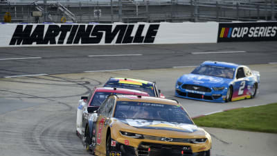 MARTINSVILLE, VIRGINIA - JUNE 10: Tyler Reddick, driver of the #8 Cat Fleet Monitoring Chevrolet, leads a pack of cars during the NASCAR Cup Series Blue-Emu Maximum Pain Relief 500 at Martinsville Speedway on June 10, 2020 in Martinsville, Virginia. (Photo by Jared C. Tilton/Getty Images) | Getty Images